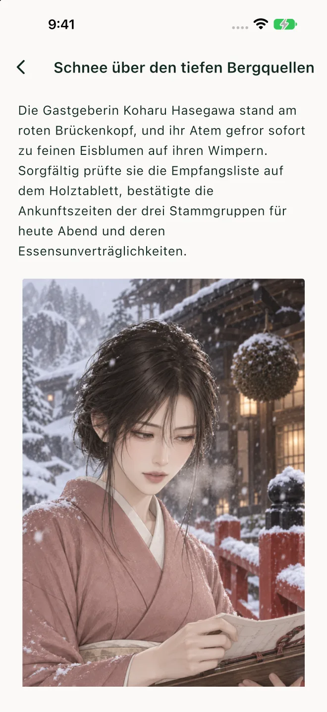 Lies Geschichten und die Vorgeschichte der Figuren