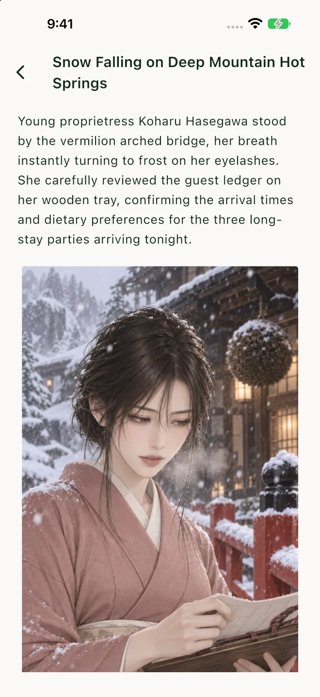 Read Stories and Character Backstories