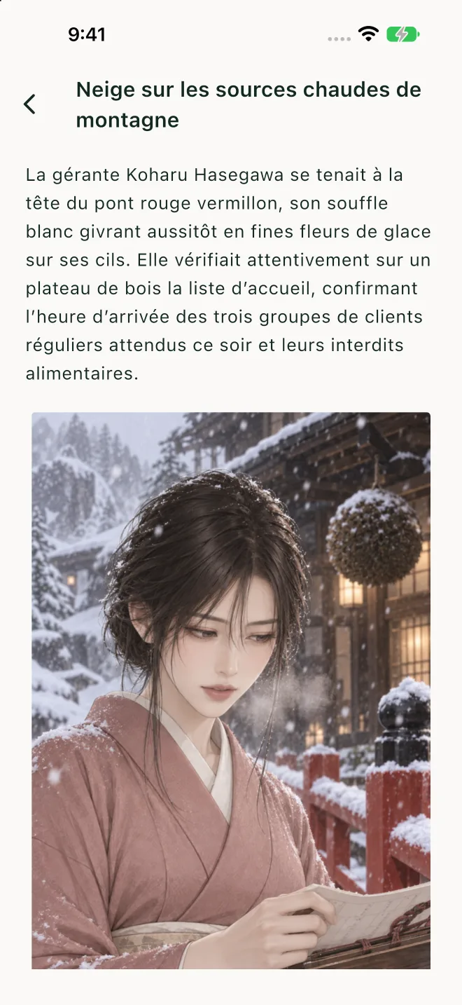 Lisez les histoires et le passé des personnages